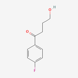 molecular formula C10H11FO2 B2898534 1-(4-Fluorophenyl)-4-hydroxybutan-1-one CAS No. 73206-04-9
