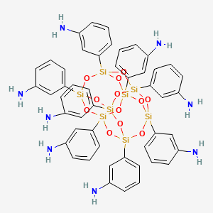 B2898562 Octa(aminophenyl)-T8-silesquioxane CAS No. 518359-82-5