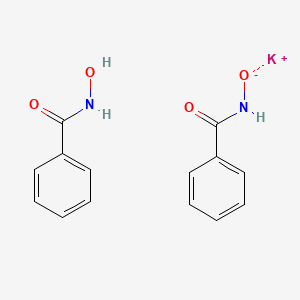 N-(potassiooxy)benzamide, N-hydroxybenzamide