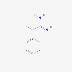 molecular formula C10H14N2 B2898577 2-Phenylbutanimidamide CAS No. 769077-00-1
