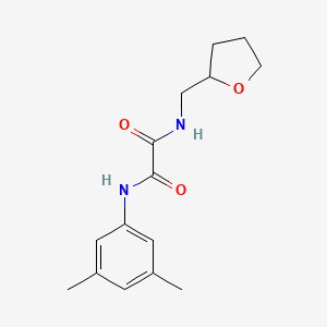 molecular formula C15H20N2O3 B2898584 N'-(3,5-dimethylphenyl)-N-[(oxolan-2-yl)methyl]ethanediamide CAS No. 680584-87-6