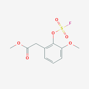 Methyl 2-(2-fluorosulfonyloxy-3-methoxyphenyl)acetate