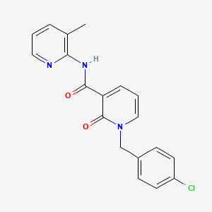 1-(4-chlorobenzyl)-N-(3-methylpyridin-2-yl)-2-oxo-1,2-dihydropyridine-3-carboxamide