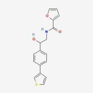 N-(2-hydroxy-2-(4-(thiophen-3-yl)phenyl)ethyl)furan-2-carboxamide