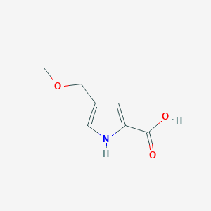 4-(Methoxymethyl)-1H-pyrrole-2-carboxylic acid