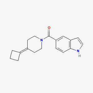(4-Cyclobutylidenepiperidin-1-yl)-(1H-indol-5-yl)methanone