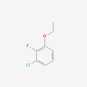 molecular formula C8H8ClFO B2898714 1-Chloro-3-ethoxy-2-fluorobenzene CAS No. 909122-16-3