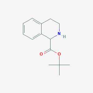 molecular formula C14H19NO2 B2898787 Tert-butyl 1,2,3,4-tetrahydroisoquinoline-1-carboxylate CAS No. 791822-64-5