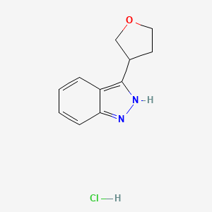 3-(Tetrahydrofuran-3-yl)-1H-indazole hydrochloride