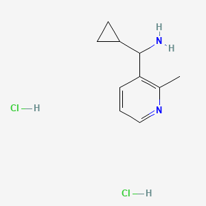 Cyclopropyl(2-methylpyridin-3-yl)methanamine dihydrochloride