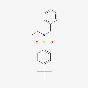 N-benzyl-4-tert-butyl-N-ethylbenzene-1-sulfonamide