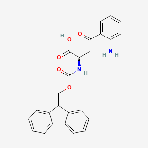 molecular formula C25H22N2O5 B2898994 Fmoc-D-Kynurenine CAS No. 2250437-38-6