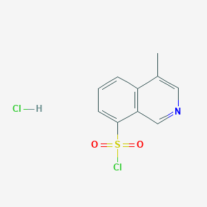 4-Methylisoquinoline-8-sulfonyl chloride;hydrochloride