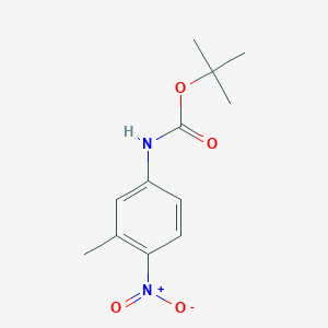 molecular formula C12H16N2O4 B2899080 tert-Butyl 3-methyl-4-nitrophenylcarbamate CAS No. 1380445-45-3