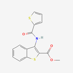 Methyl 3-(thiophene-2-carboxamido)benzo[b]thiophene-2-carboxylate