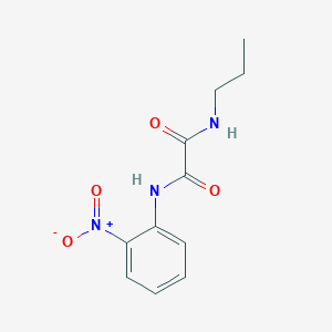 molecular formula C11H13N3O4 B2899170 N1-(2-nitrophenyl)-N2-propyloxalamide CAS No. 941894-62-8