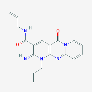 N,1-diallyl-2-imino-5-oxo-2,5-dihydro-1H-dipyrido[1,2-a:2',3'-d]pyrimidine-3-carboxamide