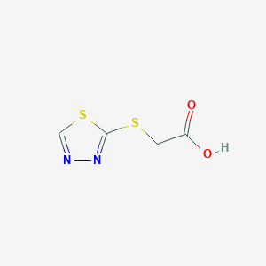 2-(1,3,4-Thiadiazol-2-ylsulfanyl)acetic acid