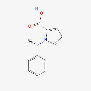 molecular formula C13H13NO2 B2899219 (S)-1-(1-Phenylethyl)-1H-pyrrole-2-carboxylic acid CAS No. 173989-75-8
