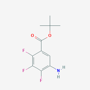 Tert-butyl 5-amino-2,3,4-trifluorobenzoate
