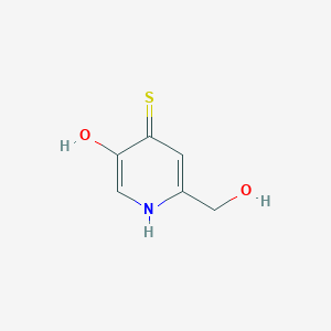 6-(Hydroxymethyl)-4-mercapto-3-pyridinol