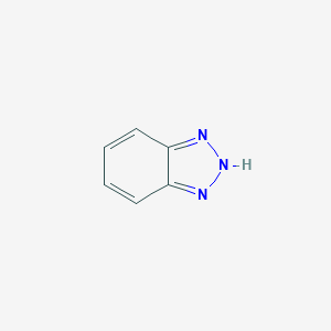 molecular formula C6H5N3 B028993 Benzotriazole CAS No. 95-14-7