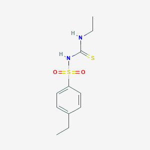 4-ethyl-N-(ethylcarbamothioyl)benzenesulfonamide