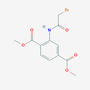 Dimethyl 2-[(bromoacetyl)amino]terephthalate