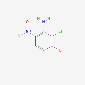 molecular formula C7H7ClN2O3 B2899481 2-Chloro-3-methoxy-6-nitroaniline CAS No. 89975-38-2