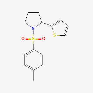 1-[(4-Methylphenyl)sulfonyl]-2-(2-thienyl)pyrrolidine