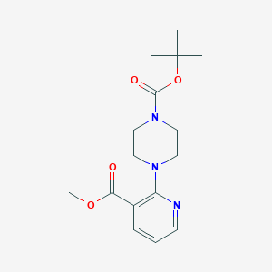 tert-Butyl 4-[3-(methoxycarbonyl)pyridin-2-yl]piperazine-1-carboxylate