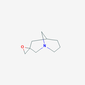 Spiro[1-azabicyclo[3.3.1]nonane-3,2'-oxirane]