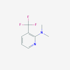 N,N-dimethyl-3-(trifluoromethyl)pyridin-2-amine