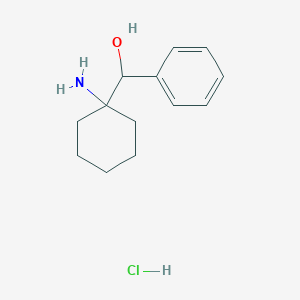(1-Aminocyclohexyl)-phenylmethanol;hydrochloride