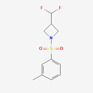 3-(Difluoromethyl)-1-(m-tolylsulfonyl)azetidine