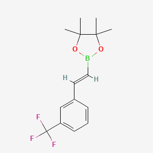 (E)-4,4,5,5-tetramethyl-2-(3-(trifluoromethyl)styryl)-1,3,2-dioxaborolane