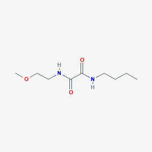 molecular formula C9H18N2O3 B2899757 N-butyl-N'-(2-methoxyethyl)ethanediamide CAS No. 340974-56-3