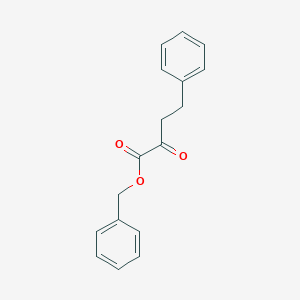 molecular formula C17H16O3 B028998 BENZYL 2-OXO-4-PHENYLBUTYRATE CAS No. 84688-29-9