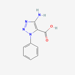 4-Amino-1-phenyl-1H-1,2,3-triazole-5-carboxylic acid