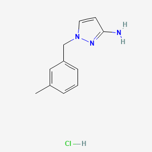 1-(3-Methylbenzyl)-1H-pyrazol-3-amine hydrochloride