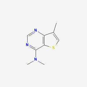 N,N,7-trimethylthieno[3,2-d]pyrimidin-4-amine
