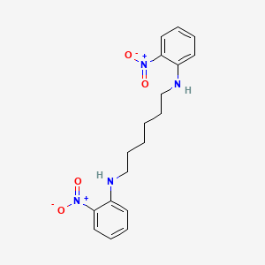 2-nitro-N-{6-[(2-nitrophenyl)amino]hexyl}aniline