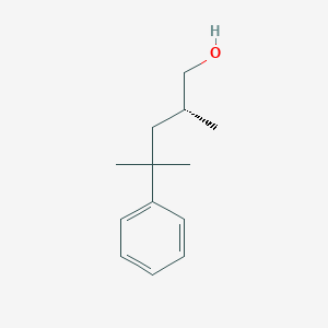 (2R)-2,4-Dimethyl-4-phenylpentan-1-ol