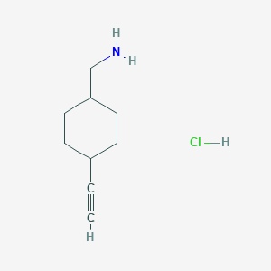 (trans-4-Ethynylcyclohexyl)methanamine hydrochloride