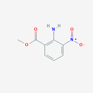 molecular formula C8H8N2O4 B029004 甲基2-氨基-3-硝基苯甲酸酯 CAS No. 57113-91-4