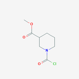 Methyl 1-carbonochloridoylpiperidine-3-carboxylate