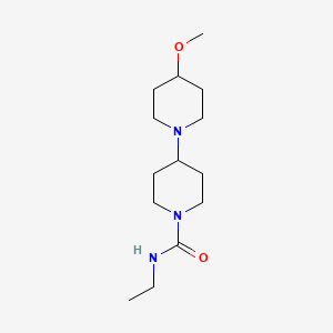 N-ethyl-4-methoxy-[1,4'-bipiperidine]-1'-carboxamide