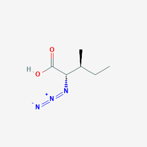 (2s,3s)-2-Azido-3-methylpentanoic acid