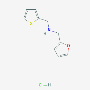 (2-Furylmethyl)(2-thienylmethyl)amine hydrochloride