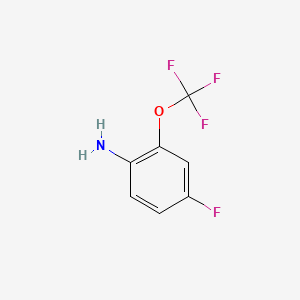 4-Fluoro-2-(trifluoromethoxy)aniline